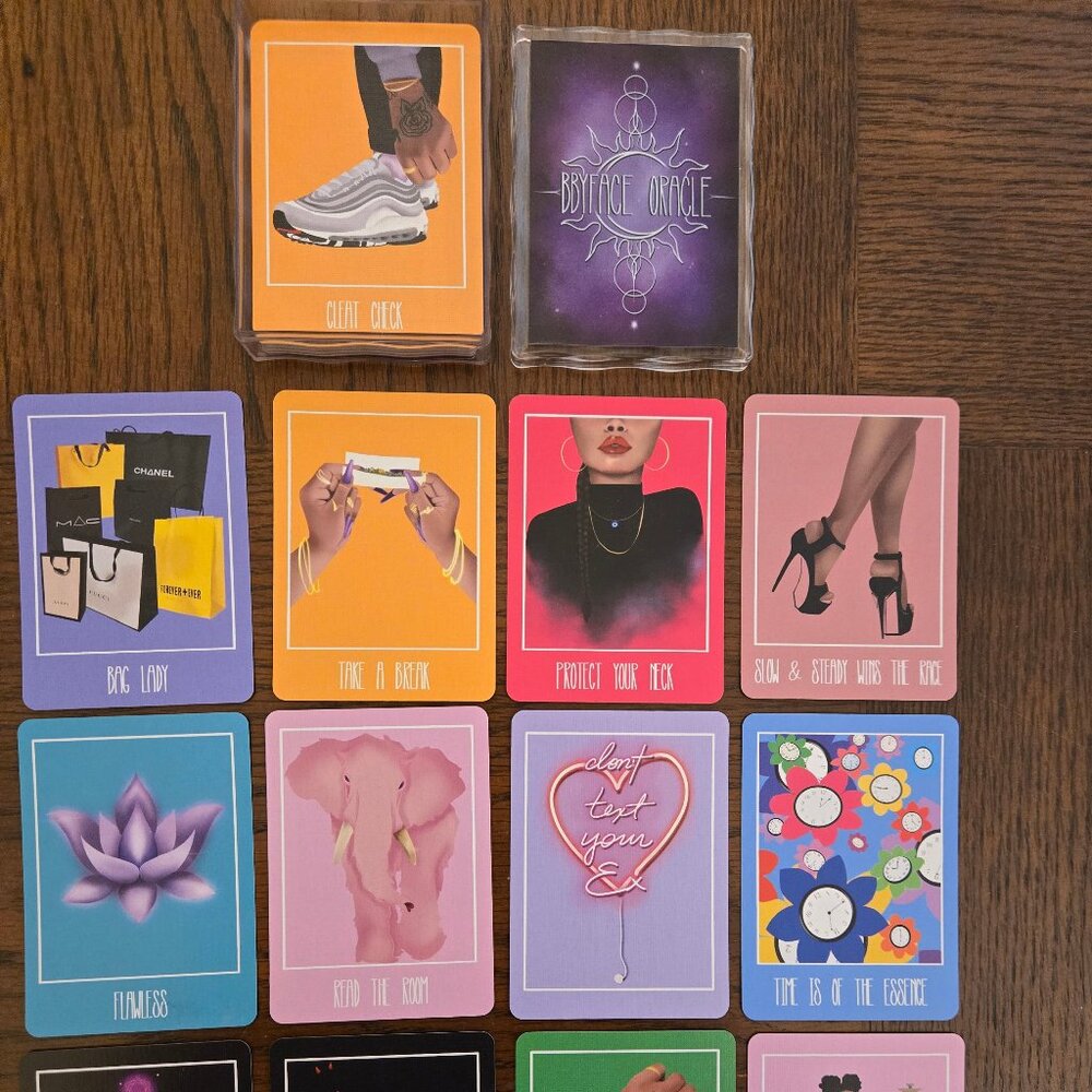 Extremely Rare/Sold Out Bbyface Oracle Cards BNIB